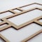 Ekena Millwork Large Hastings Decorative Fretwork Wood Wall Panels, Hickory, 15 1/2"W x 23 3/8"H x 3/8"T WALW24X24X0375HASHI - alternate 4